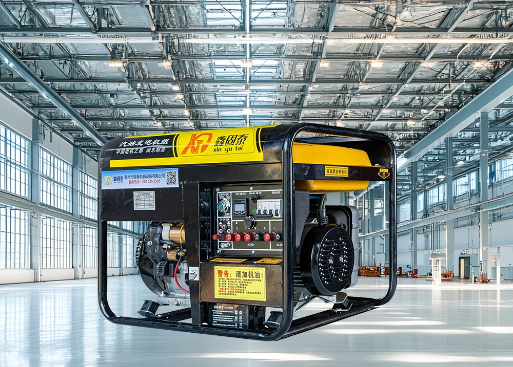 ガソリン発電機の利点と機能。